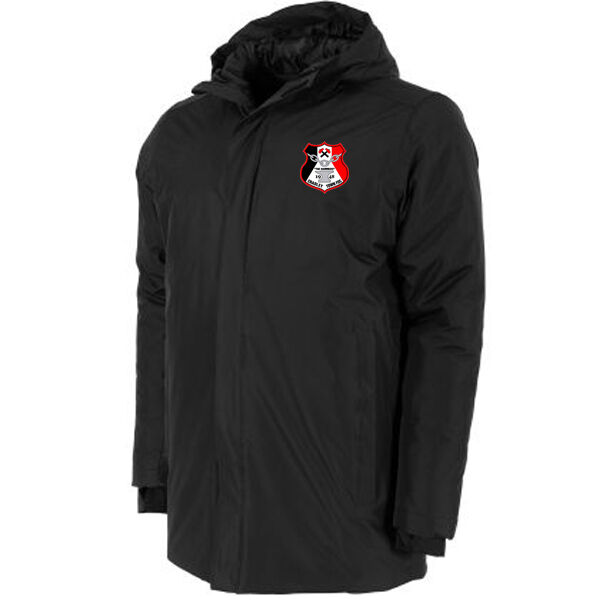Cradley Town FSC Padded Jacket Black Thumbnail